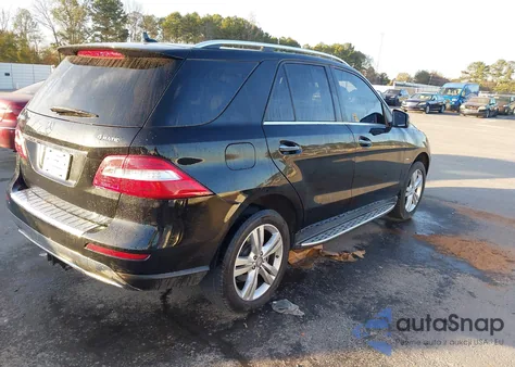 2012 Mercedes-Benz Ml 350 4Matic from USA, damaged, VIN 4JGDA5HB2CA014655